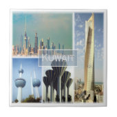 Carreau zKW003 KUWAIT mosaïque, Asie, (Devant)