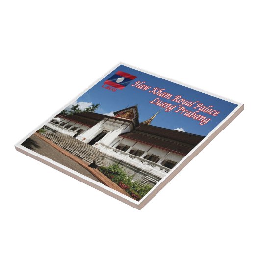 Carreau zLA008 HAW KHAM Luang Prabang, Laos, (Côté)