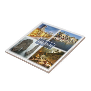 Carreau zLB004 BEIRUT, Liban, Asie,