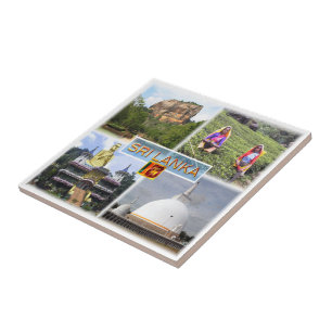 Carreau zLK003 SIGIRIJA, GOLDEN TEMPLE, Sri Lanka,