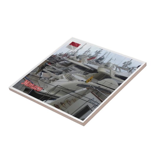 Carreau zMC003 Yachts à MONACO, (Côté)