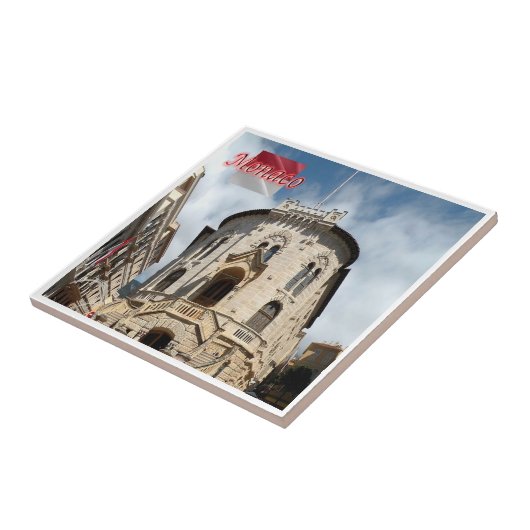 Carreau zMC014 PALAIS DE JUSTICE, Monaco, (Côté)