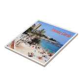 Carreau zMC017 MONTE CARLO, PLAGE, Monaco, (Côté)