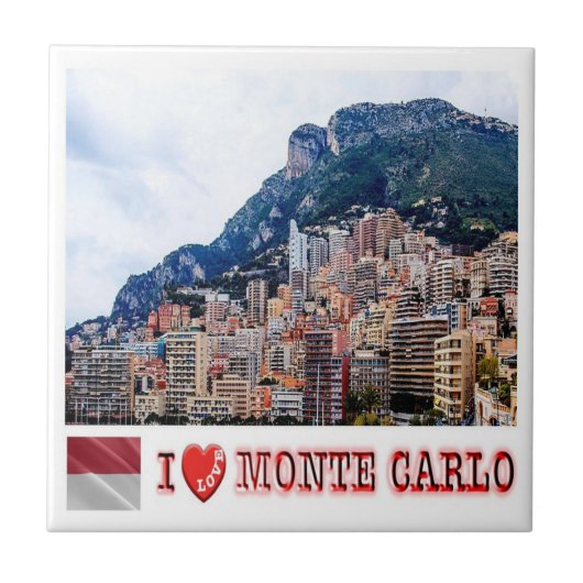 Carreau zMC020 MONTE CARLO, Monaco, (Devant)