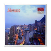 Carreau zMC039 MONACO EN NUIT, (Devant)
