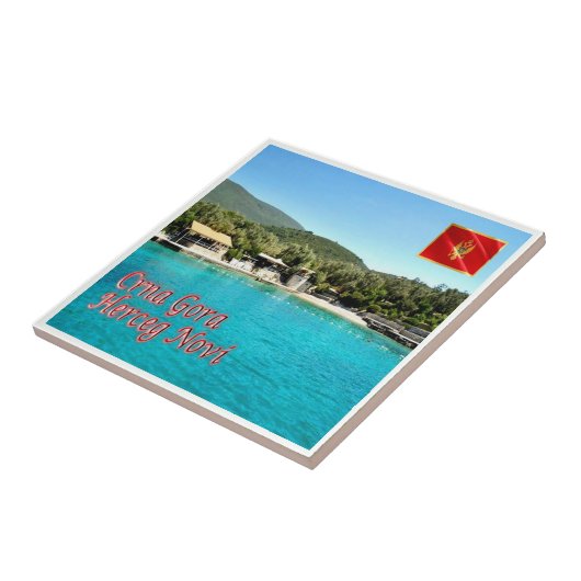 Carreau zME017 HERCEG NOVI MIRISTE BEACH, (Côté)