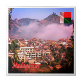 Carreau zMG004 MADAGASCAR, Panorama, Afrique, (Devant)