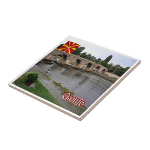 Carreau zMK005 SKOPJE, Macédoine du Nord,