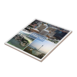 Carreau zMO004 MACAU ou MACAO, Asie,