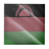 Carreau zMW002 MALAWI, Drapeau d'aviron, Afrique, (Devant)