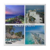 Carreau zMX005 CANCUN, Mosaic, Mexique, Amérique, (Devant)