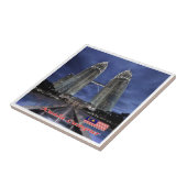 Carreau zMY005 PETRONAS TWIN TOWERS, Kuala Lampur, (Côté)