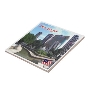 Carreau zMY008 MASJID JAMEK Kuala Lumpur, Malaisie,