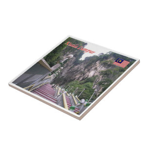 Carreau zMY013 BATU CAVES Kuala Lumpur, Malaisie,