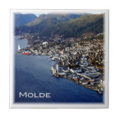 Carreau zNO012 MOLDE, Norvège, Europe, (Devant)