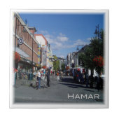 Carreau zNO051 HAMAR, Norvège, Europe, (Devant)