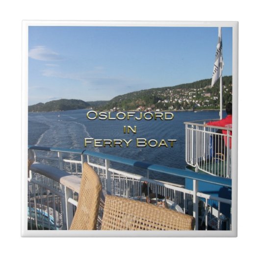 Carreau zNO057 OSLOFJORD, ferry d'Oslo Copenhagen, (Devant)