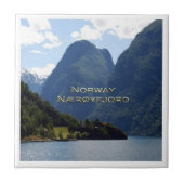 Carreau zNO059 NÆRØYFJORD panorama, Norvège, (Devant)