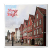 Carreau zNO073 BERGEN BRYGGEN, Norvège, Europe, (Devant)