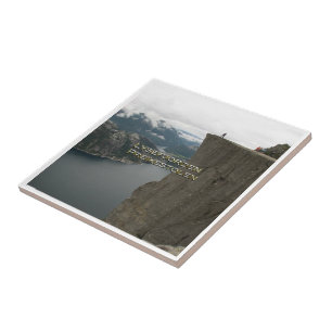 Carreau zNO100 LYSEFJORDEN PREIKESTOLEN, Norvège,