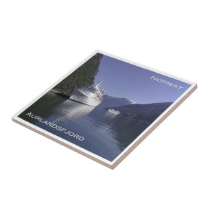 Carreau zNO101 AURLANDSFJORD, bateau de croisière à Flåm, 