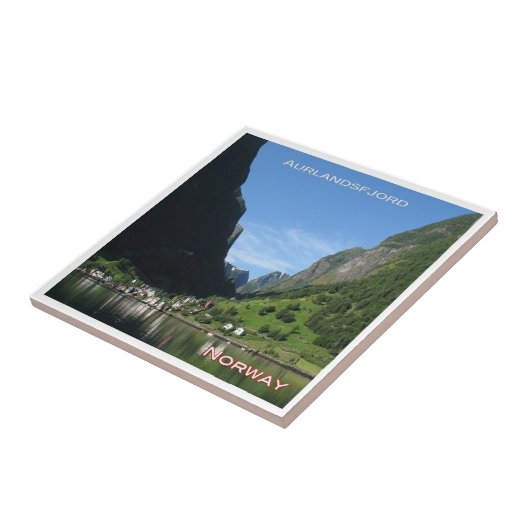 Carreau zNO130 AURLANDSFJORD UNDREDAL, bateau, Norvège (Côté)