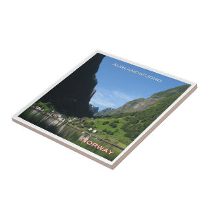 Carreau zNO130 AURLANDSFJORD UNDREDAL, depuis un bateau, N