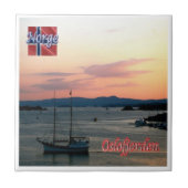 Carreau zNO156 OSLOFJORDEN, Norvège, Europe, (Devant)