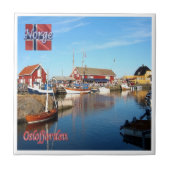 Carreau zNO157 OSLOFJORDEN, Norvège, Europe, (Devant)