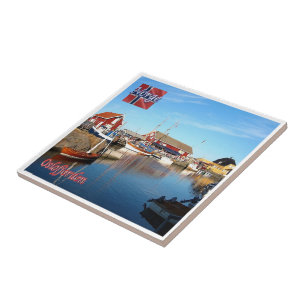 Carreau zNO157 OSLOFJORDEN, Norvège, Europe,