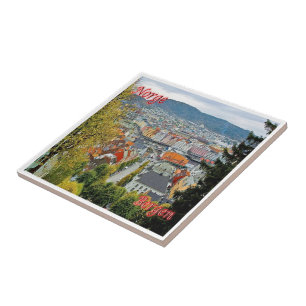 Carreau zNO177 BERGEN, Norvège, Europe,