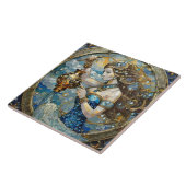 Carreau Zodiac - Aquarius Le Porteur D'Eau (Côté)