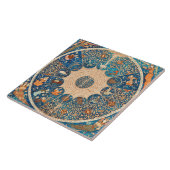 Carreau Zodiac Signs Vintage Celestial Map (Côté)