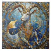 Carreau Zodiaque - Capricorne Chèvre de mer (Devant)