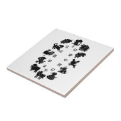 Carreau Zodiaque japonais (Côté)