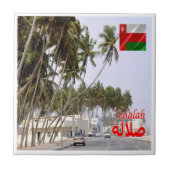 Carreau zOM007 SALALAH, Oman, Asie, (Devant)