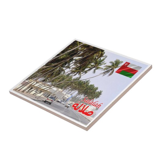 Carreau zOM007 SALALAH, Oman, Asie, (Côté)