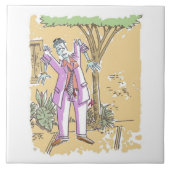 Carreau Zombie grande tuile (Devant)