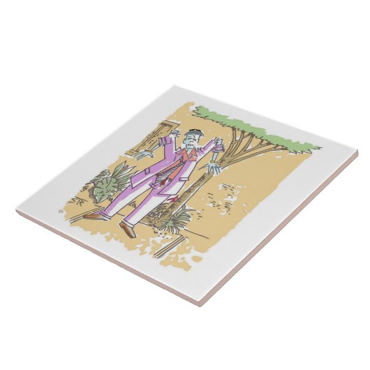 Carreau Zombie grande tuile (Côté)