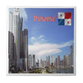 Carreau zPA006 PANAMA, Skycrapers, Amérique, (Devant)