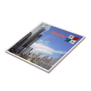 Carreau zPA006 PANAMA, Skycrapers, Amérique,