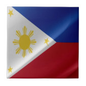 Carreau zPH002 agitant Philippine FLAG Philippines, (Devant)