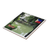 Carreau zPH007 Jardin chinois de MANILA Philippines (Côté)