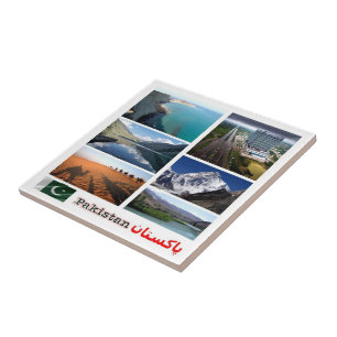 Carreau zPK005 mosaïque du PAKISTAN, Asie,