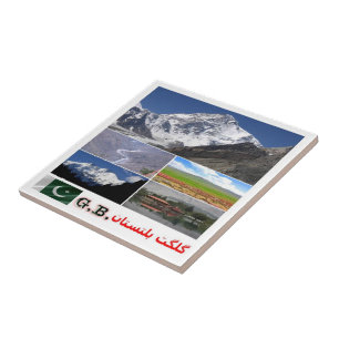Carreau zPK007 GILGIT–BALTISTAN, Pakistan, Asie,