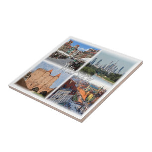 Carreau zPL006 WARSAW WARSZAWA, Pologne, Europe,