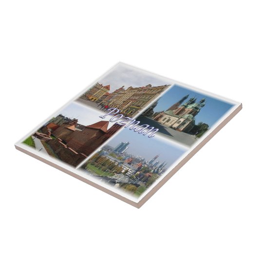 Carreau zPL008 POZNAN, Pologne, Europe, (Côté)