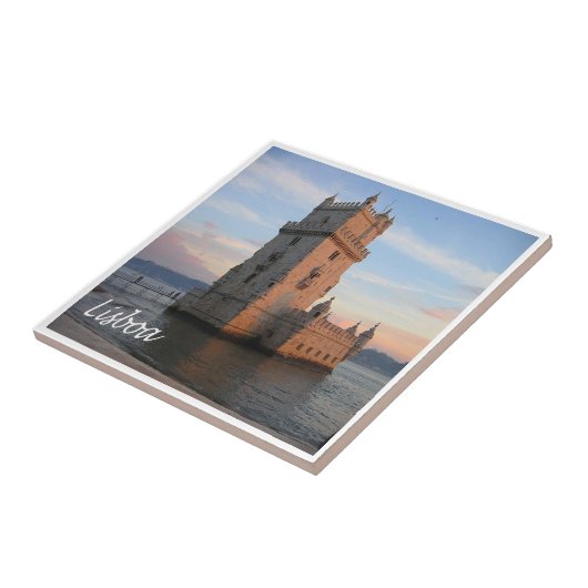 Carreau zPT015 LISBON Tower, Portugal, Europe, (Côté)