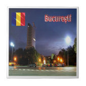 Carreau zRO009 BUCHAREST, Roumanie, Europe, (Devant)