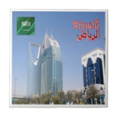 Carreau zSA018 Tour RIYADH Al Anoud, Arabie saoudite, (Devant)